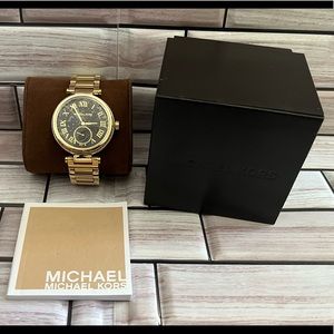Michael Kors Women's MK5989 - Skylar Gold/Black Watch